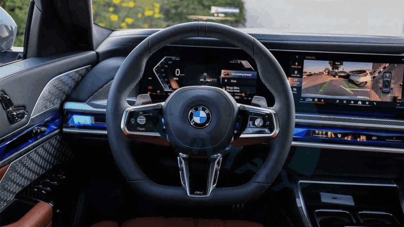 Gümüş BMW 740Li 2022