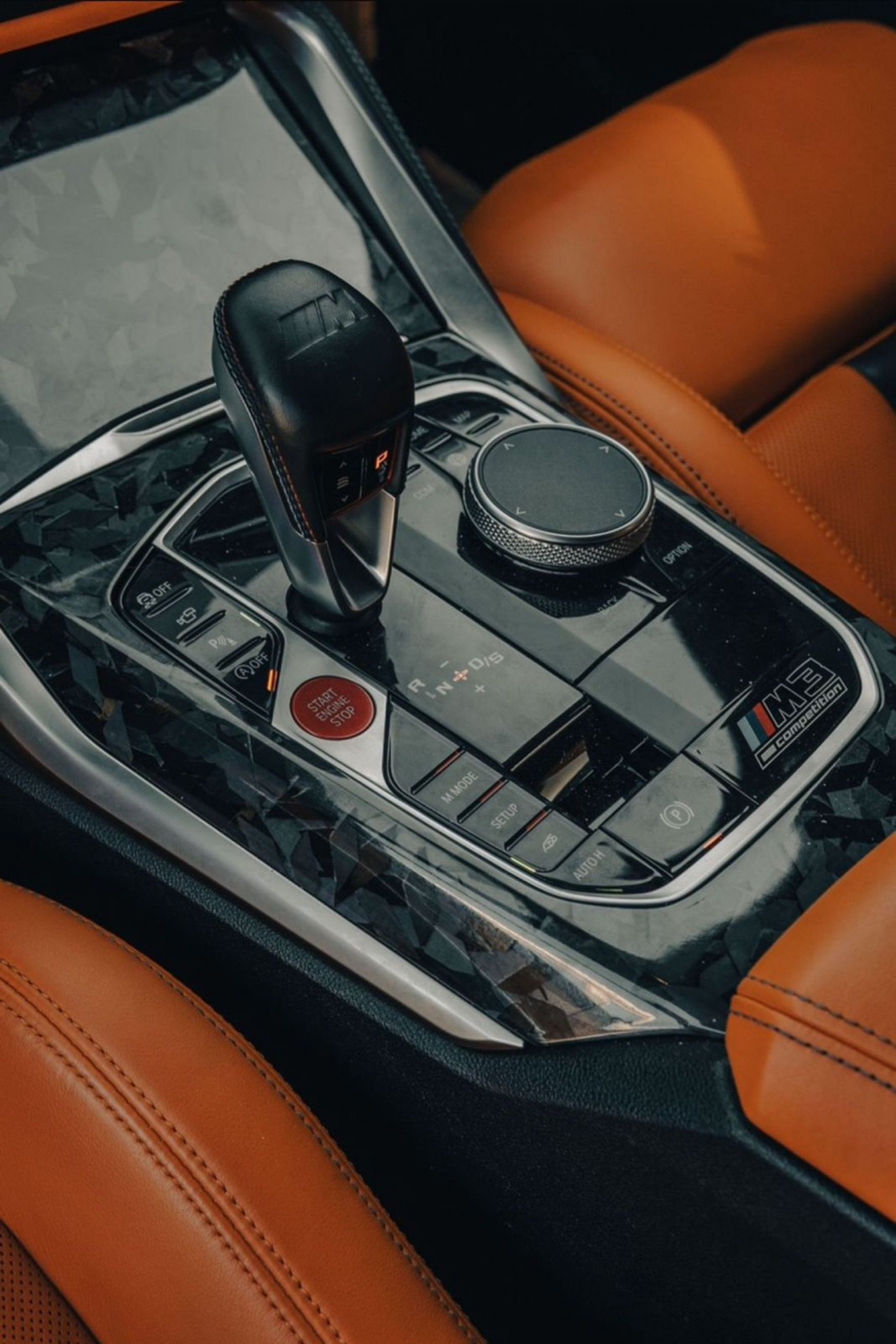 Зеленый BMW M3 Competition 2018 год