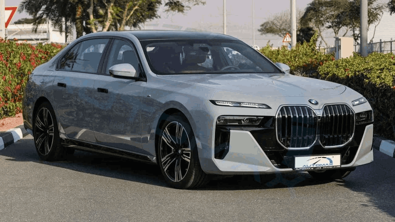 Silber BMW 740Li 2025