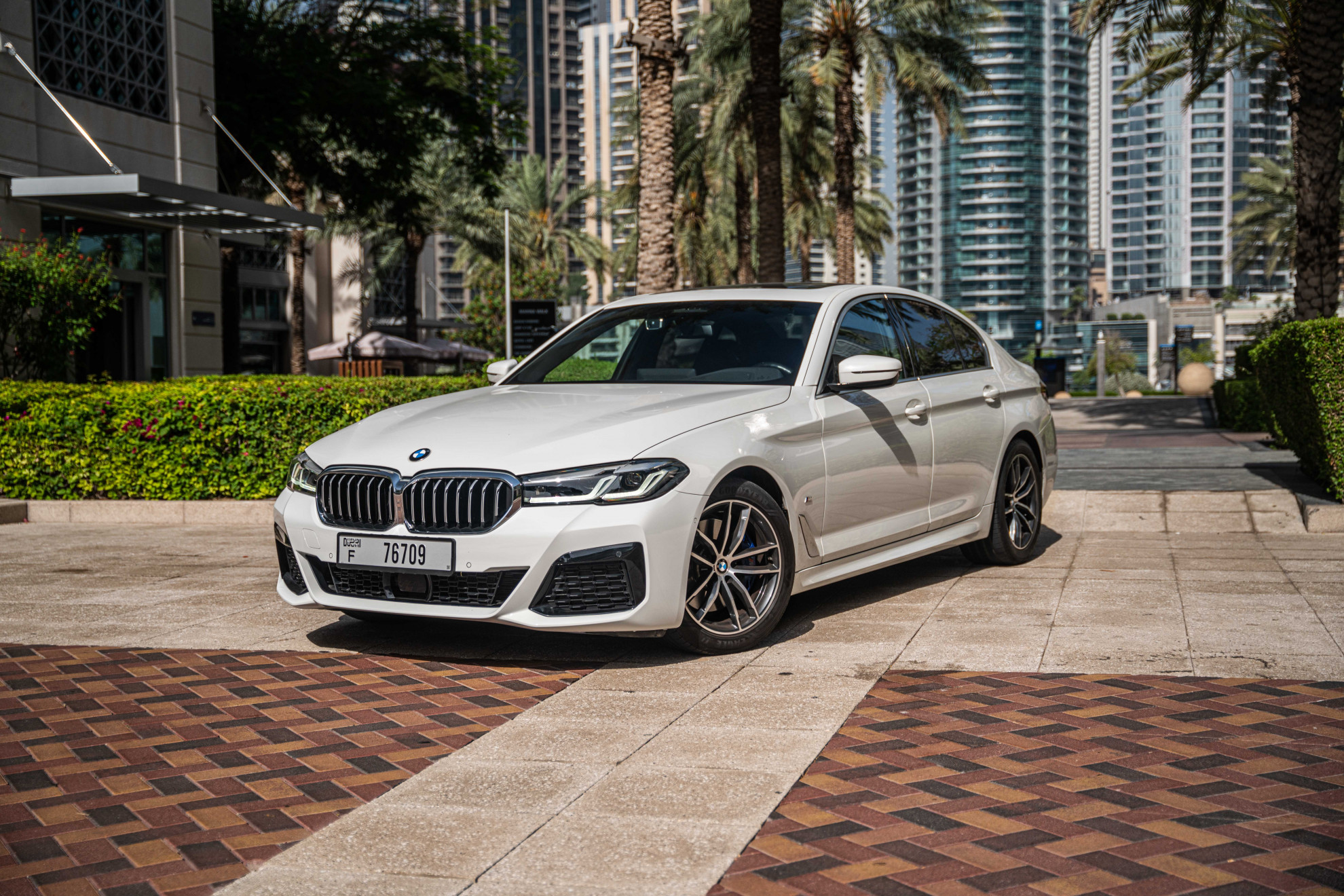 Blanc BMW M3 Competition 2025