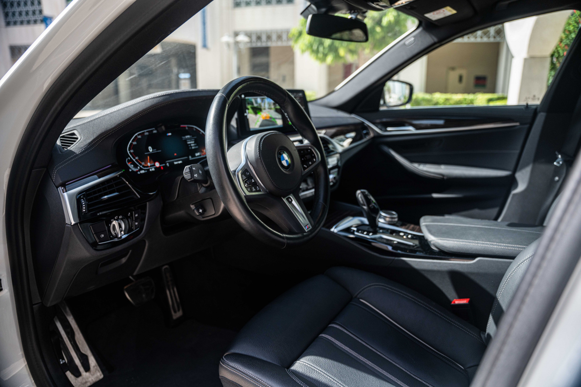 Blanc BMW M3 Competition 2025